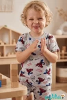 Spiderman Baskılı Kısa Kollu T-shirt Beli Lastikli Şort Alt Üst Takım 8-9-10-11-12 Yaş